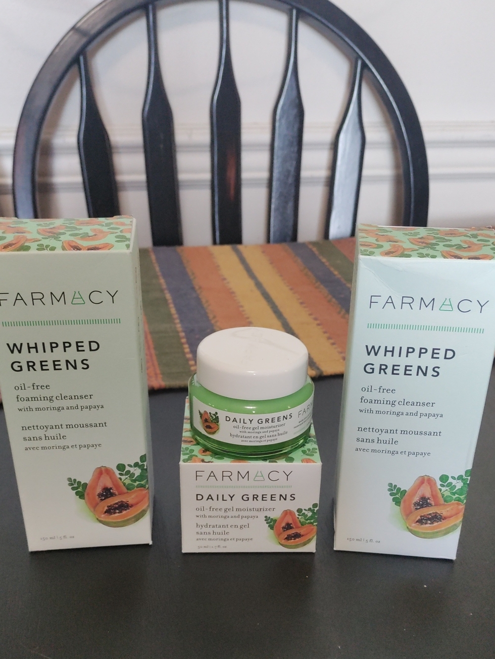 Farmacy Daily Greens Moisturizer And Whipped Greens Cleanser Set Of 4